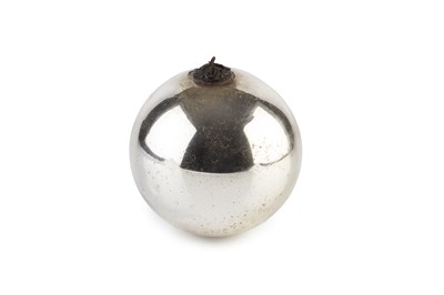 Lot 815 - Late 19th Century Witches Ball Silver coloured...