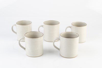 Lot 622 - Lucie Rie (1902-1995) Set of five coffee cups...
