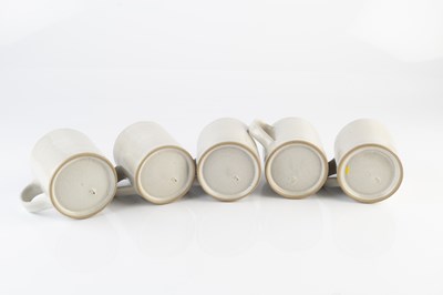 Lot 622 - Lucie Rie (1902-1995) Set of five coffee cups...