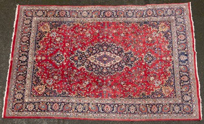 Lot 96 - A 20th century Kerman carpet