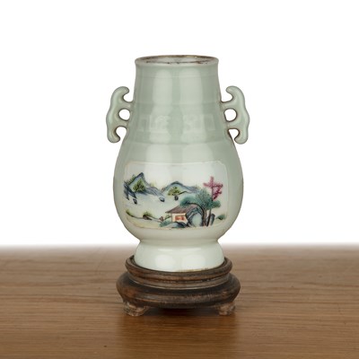 Lot 140 - Celadon vase Chinese, 18th/19th Century...