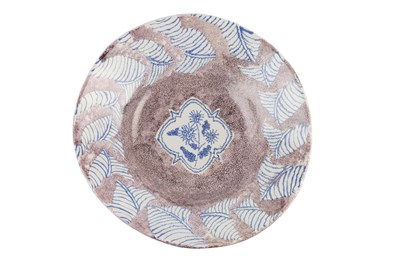 Lot 658 - Hylton Nel (b.1941) Bowl, 2001 with floral...