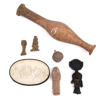 Lot 414 - A collection of antiquities to include an...