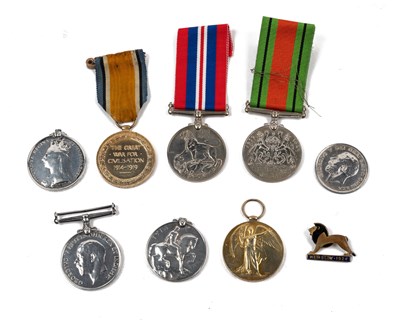 Lot 232 - A group of campaign medals