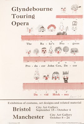 Lot 336 - David Hockney (b.1937) Glyndebourne Touring...