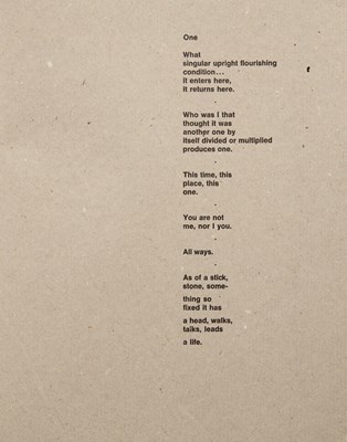 Lot 918 - Robert Indiana (1928-2018) and Robert Creeley...