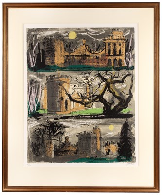 Lot 149 - John Piper (1903-1992) Clytha Castle Triptych...