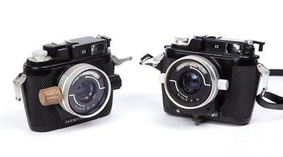 Lot 66 - Two Nikonos II cameras serial number 966574...