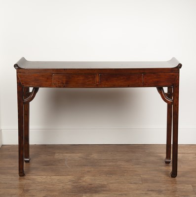 Lot 474 - Walnut altar table Chinese, late 19th Century...