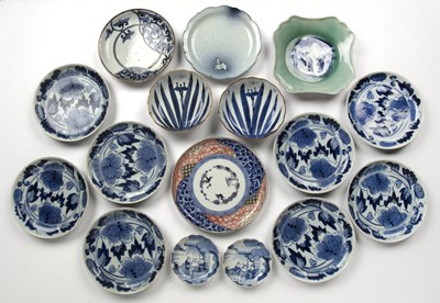 Lot 198 - Group of porcelain Japanese including eight...