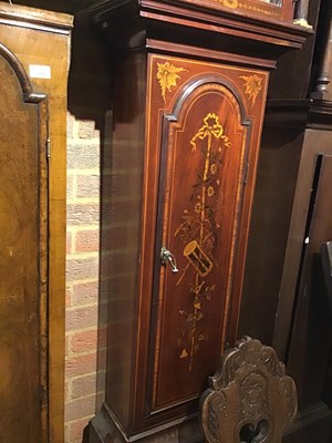Lot 125 - A George III style mahogany and satinwood...