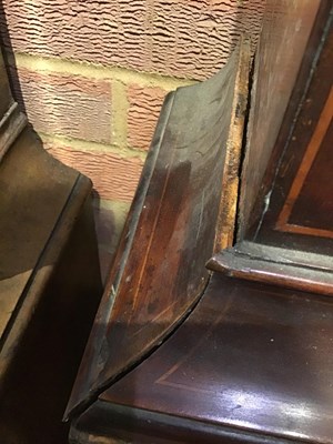 Lot 125 - A George III style mahogany and satinwood...