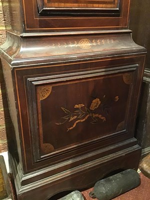 Lot 125 - A George III style mahogany and satinwood...