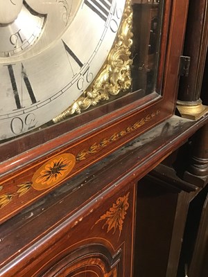 Lot 125 - A George III style mahogany and satinwood...