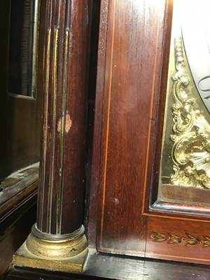 Lot 125 - A George III style mahogany and satinwood...