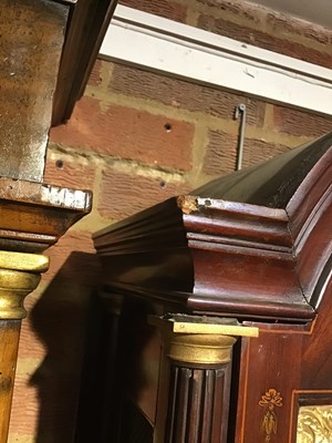 Lot 125 - A George III style mahogany and satinwood...