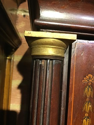 Lot 125 - A George III style mahogany and satinwood...