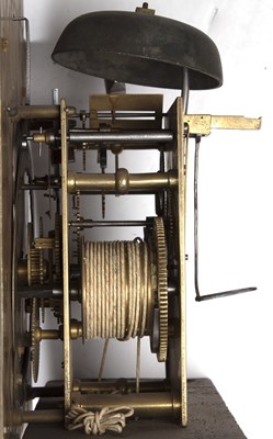 Lot 126 - A George III style mahogany longcase clock,...