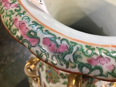 Lot 132 - A pair of 19th century Chinese canton vases,...