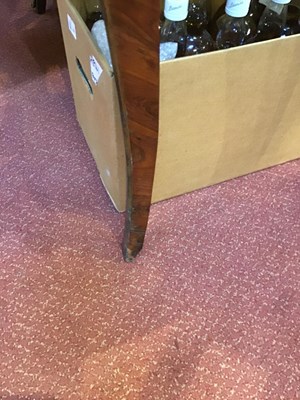 Lot 134 - A 19th century French parquetry kingwood side...