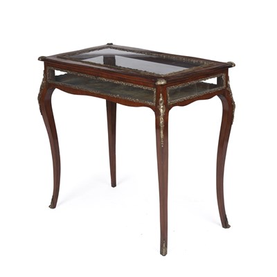 Lot 159 - A mid 19th century French rosewood bijouterie...
