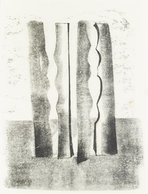 Lot 275 - Geoffrey Clarke (1924-2014) Vertical Forms,...