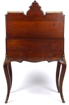 Lot 147 - A mid 19th century French walnut and satinwood...