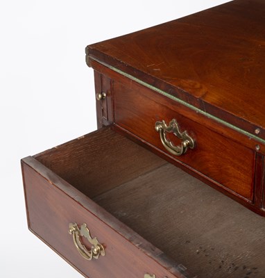 Lot 144 - A George III mahogany bachelor's chest with...