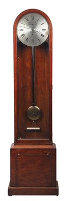 Lot 192 - A 19th century mahogany regulator longcase...