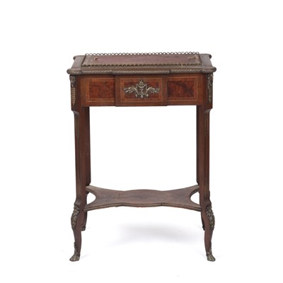 Lot 129 - A late 19th/early 20th century French burr...