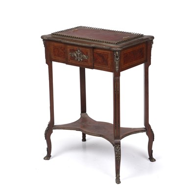 Lot 129 - A late 19th/early 20th century French burr...