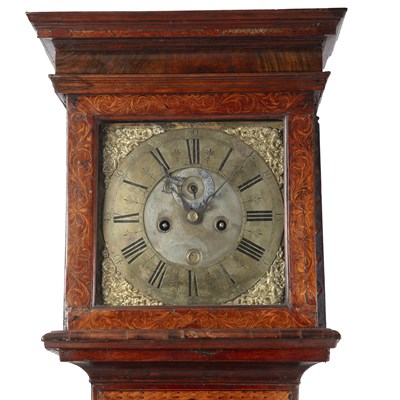 Lot 190 - A William and Mary walnut seaweed marquetry...