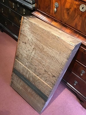 Lot 140 - A George II figured rosewood chest on chest...