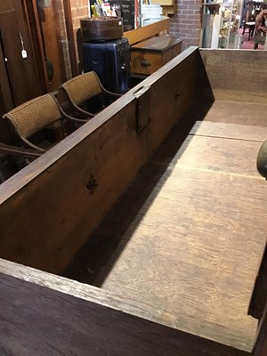 Lot 140 - A George II figured rosewood chest on chest...