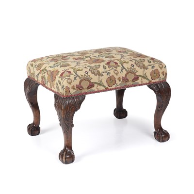 Lot 142 - A late 18th century Chippendale style black...