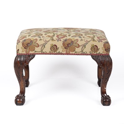 Lot 142 - A late 18th century Chippendale style black...