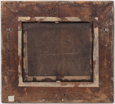 Lot 153 - 18th century English school Figures seated...