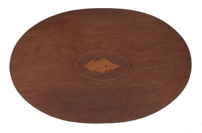 Lot 161 - An inlaid mahogany occasional table with...