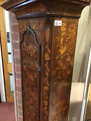 Lot 188 - An 18th century Dutch marquetry eight day...