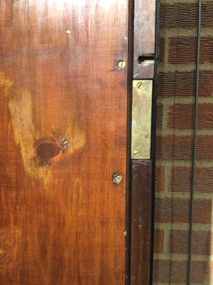 Lot 185 - An early 18th century English burr wood bureau...
