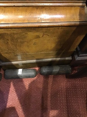 Lot 189 - An 18th century English walnut eight day...