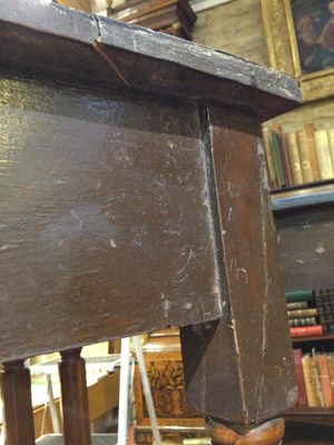 Lot 184 - A pair of late 18th/early 19th century walnut,...