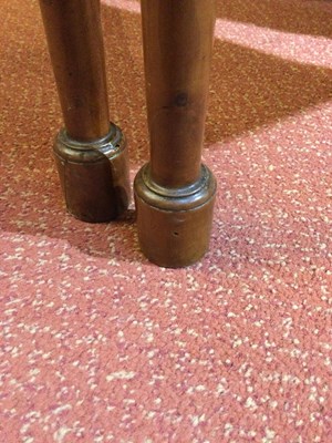 Lot 184 - A pair of late 18th/early 19th century walnut,...