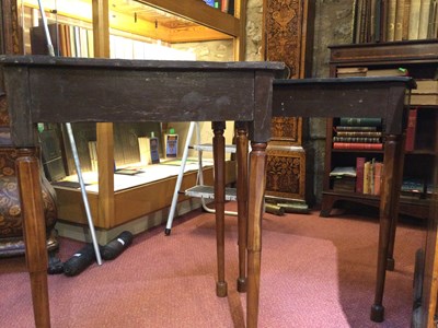 Lot 184 - A pair of late 18th/early 19th century walnut,...