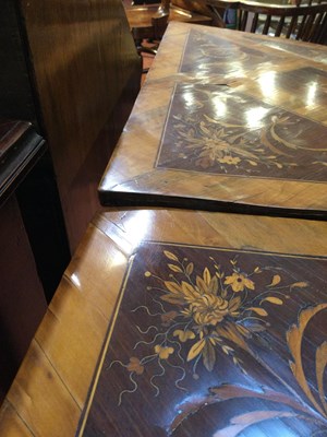 Lot 184 - A pair of late 18th/early 19th century walnut,...