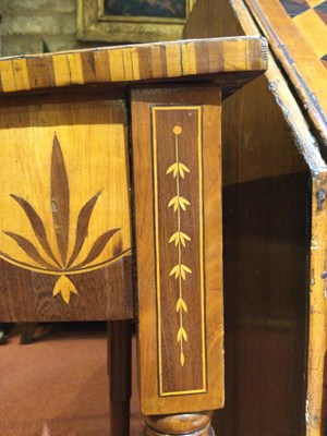 Lot 184 - A pair of late 18th/early 19th century walnut,...