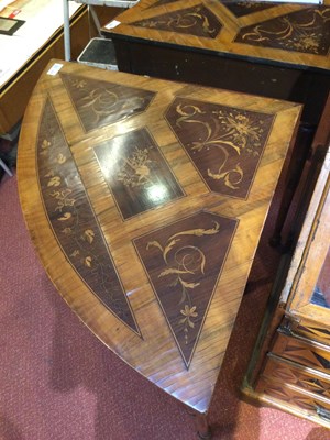 Lot 184 - A pair of late 18th/early 19th century walnut,...