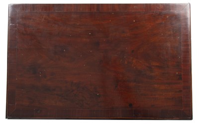 Lot 183 - A George III mahogany bachelor's chest with a...