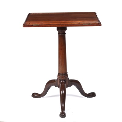 Lot 174 - A George III mahogany reading table with...
