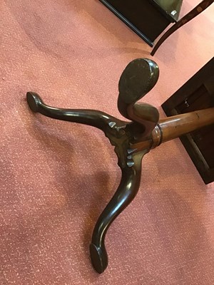 Lot 174 - A George III mahogany reading table with...
